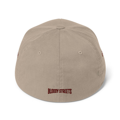 BLOODY STREETS Strukturierte Cord-Cap DAD HAT CAP - BLOODY-STREETS.DE Streetwear Herren und Damen Hoodies, T-Shirts, Pullis