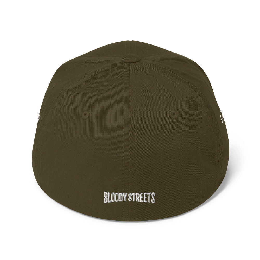 BLOODY STREETS Strukturierte Cord-Cap DAD HAT CAP - BLOODY-STREETS.DE Streetwear Herren und Damen Hoodies, T-Shirts, Pullis