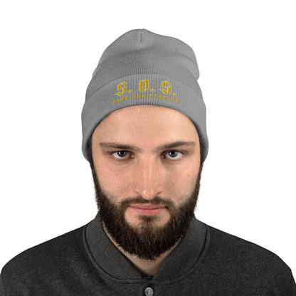 Streetwear Beanie - Stickerei S.O.S. SAVE OUR STREETS