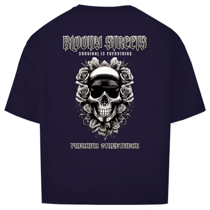 Oversize T-Shirt BS NÜRNBERG - BLOODY - STREETS.DE Streetwear Herren und Damen Hoodies, T-Shirts, Pullis