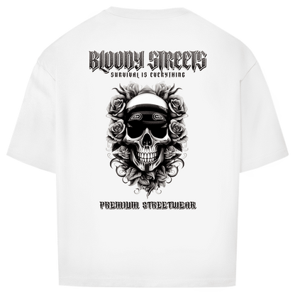 Oversize T-Shirt BS NÜRNBERG - BLOODY - STREETS.DE Streetwear Herren und Damen Hoodies, T-Shirts, Pullis