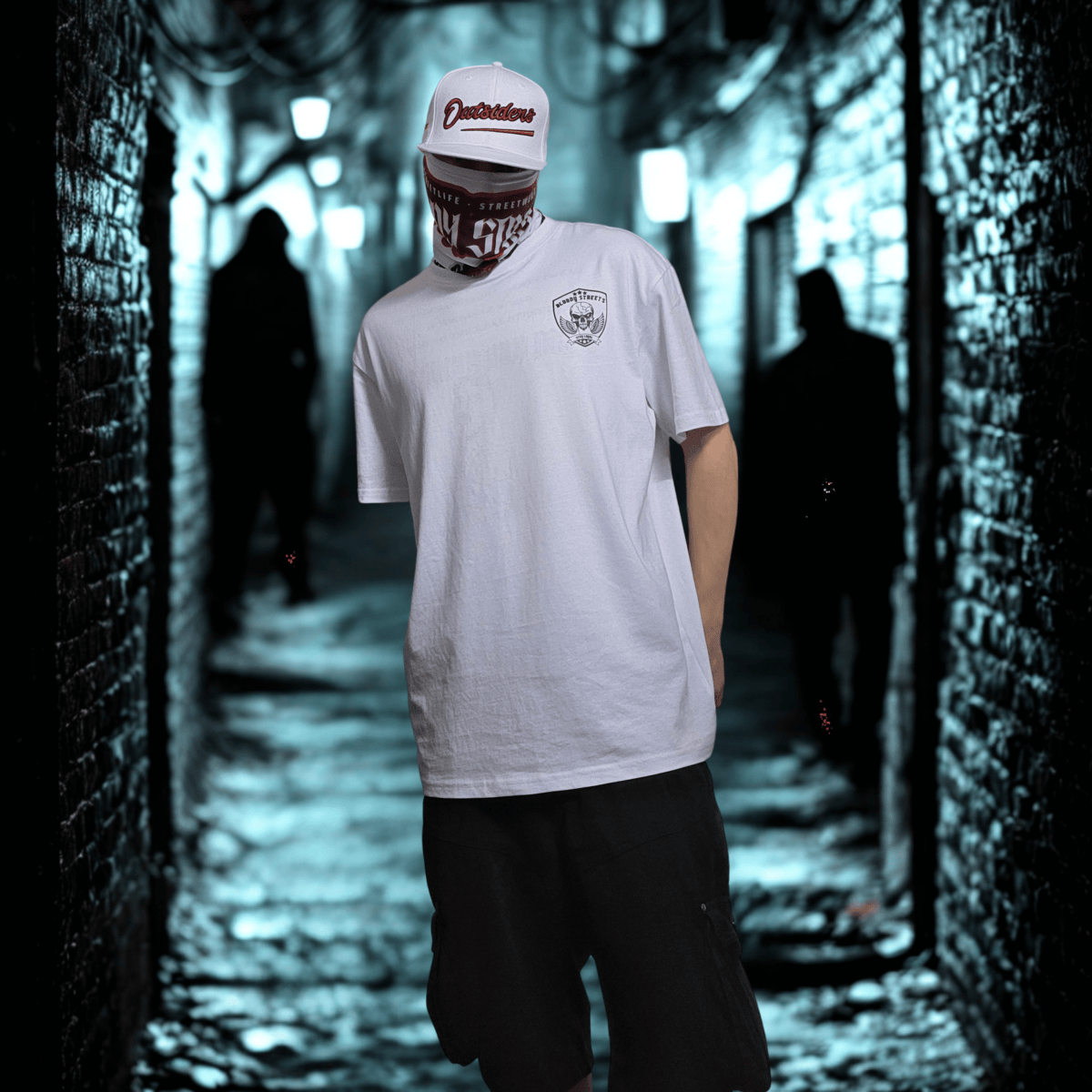 Oversize T-Shirt S.O.S. SAVE OUR STREETS BS - BLOODY - STREETS.DE Streetwear Herren und Damen Hoodies, T-Shirts, Pullis