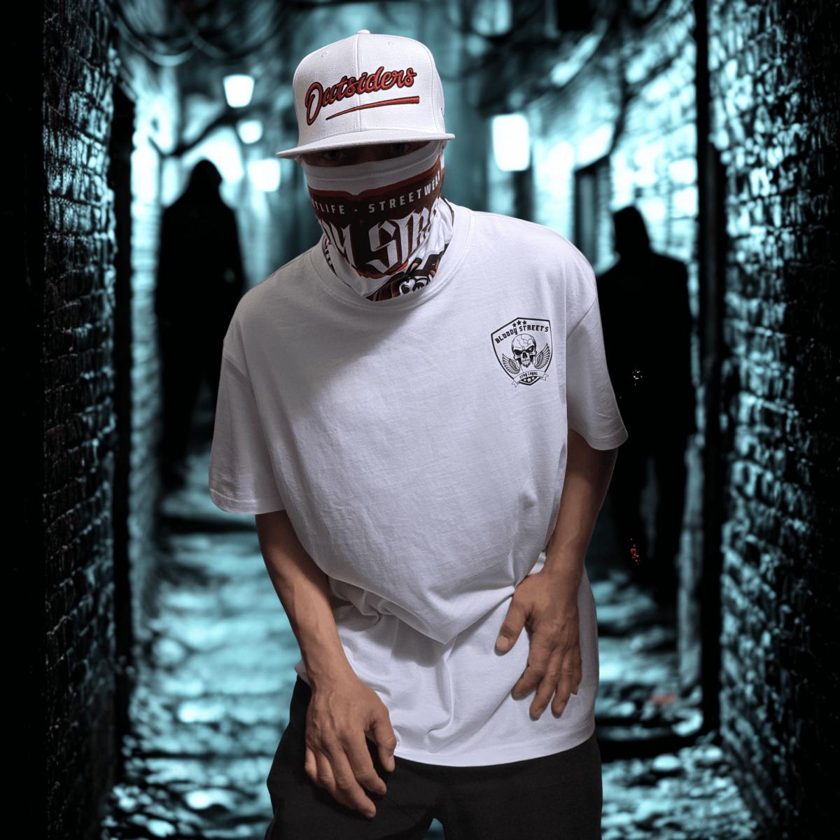 Oversize T-Shirt S.O.S. SAVE OUR STREETS BS - BLOODY - STREETS.DE Streetwear Herren und Damen Hoodies, T-Shirts, Pullis