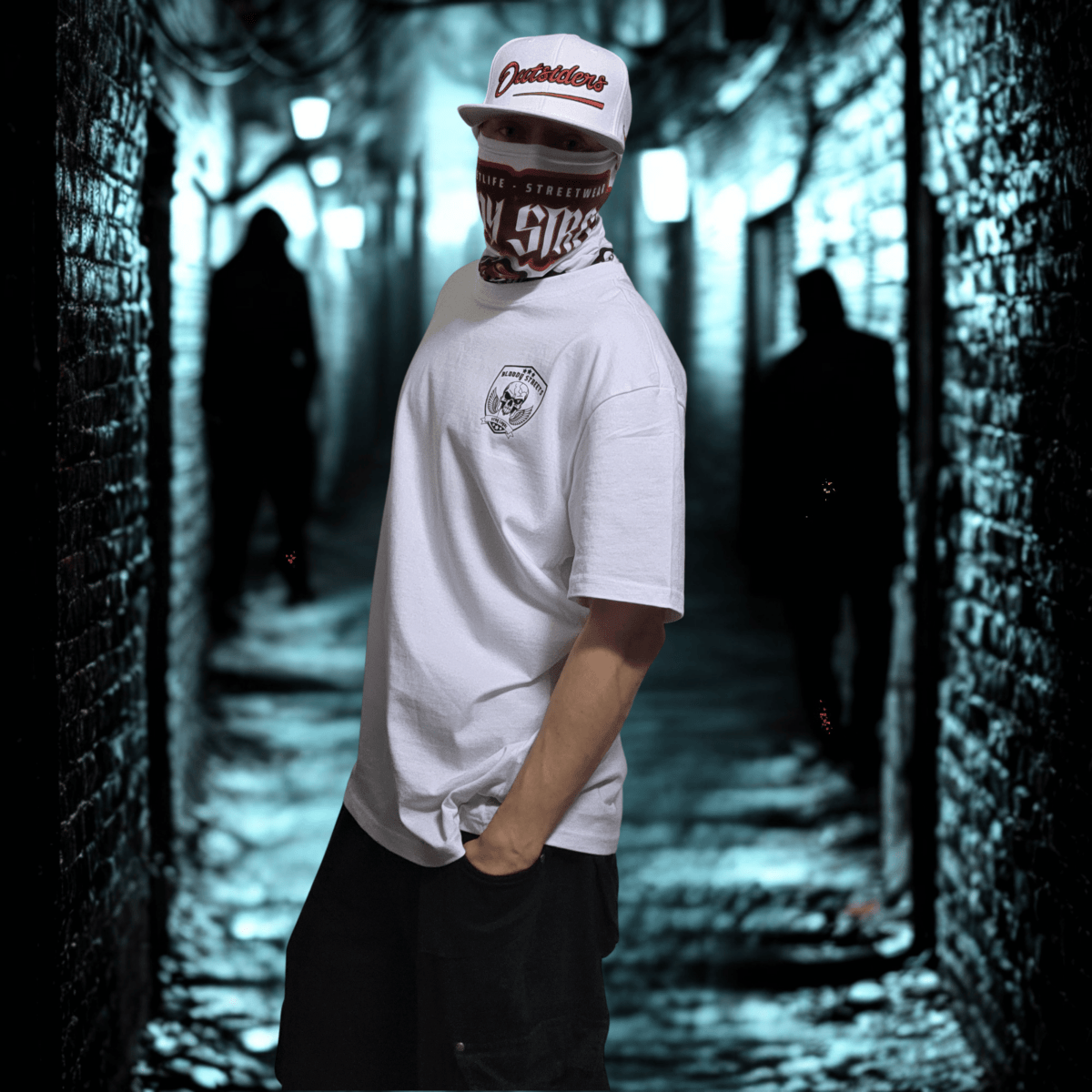 Oversize T-Shirt S.O.S. SAVE OUR STREETS BS - BLOODY - STREETS.DE Streetwear Herren und Damen Hoodies, T-Shirts, Pullis