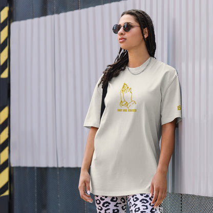 Oversized Streetwear T-Shirt mit verwaschenem Look | S.O.S. SAVE OUR STREETS