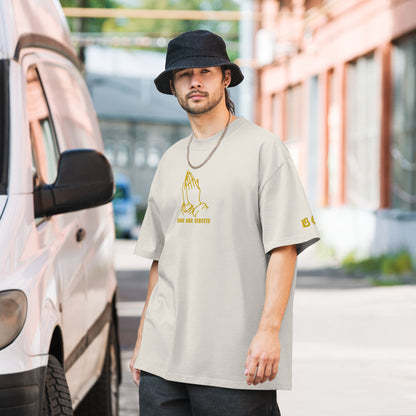 Oversized Streetwear T-Shirt mit verwaschenem Look | S.O.S. SAVE OUR STREETS