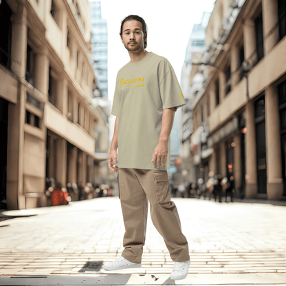 Oversized Streetwear T-Shirt BS - OUTSIDERS Vers. 2 mit verwaschenem Look - BLOODY - STREETS.DE Streetwear Herren und Damen Hoodies, T-Shirts, Pullis
