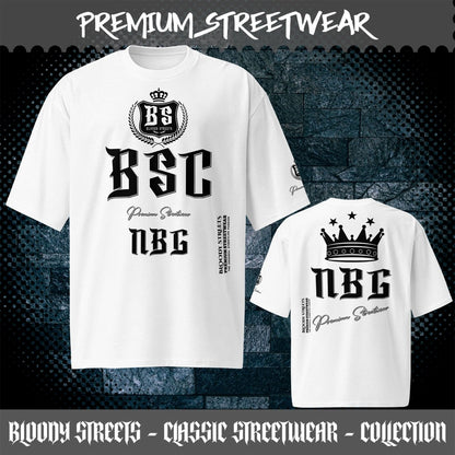 Schweres Streetwear Oversized T-Shirt "OGC" V2 - BLOODY - STREETS.DE Streetwear Herren und Damen Hoodies, T-Shirts, Pullis