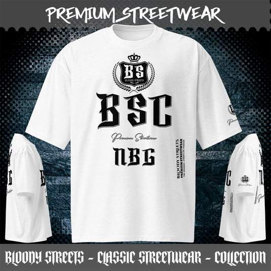 Schweres Streetwear Oversized T-Shirt "OGC" V2 - BLOODY - STREETS.DE Streetwear Herren und Damen Hoodies, T-Shirts, Pullis