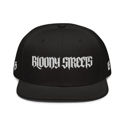 PREMIUM Bloody Streets Streetwear Snapback Cap - BLOODY-STREETS.DE Streetwear Herren und Damen Hoodies, T-Shirts, Pullis