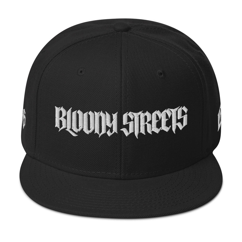 PREMIUM Bloody Streets Streetwear Snapback Cap - BLOODY-STREETS.DE Streetwear Herren und Damen Hoodies, T-Shirts, Pullis