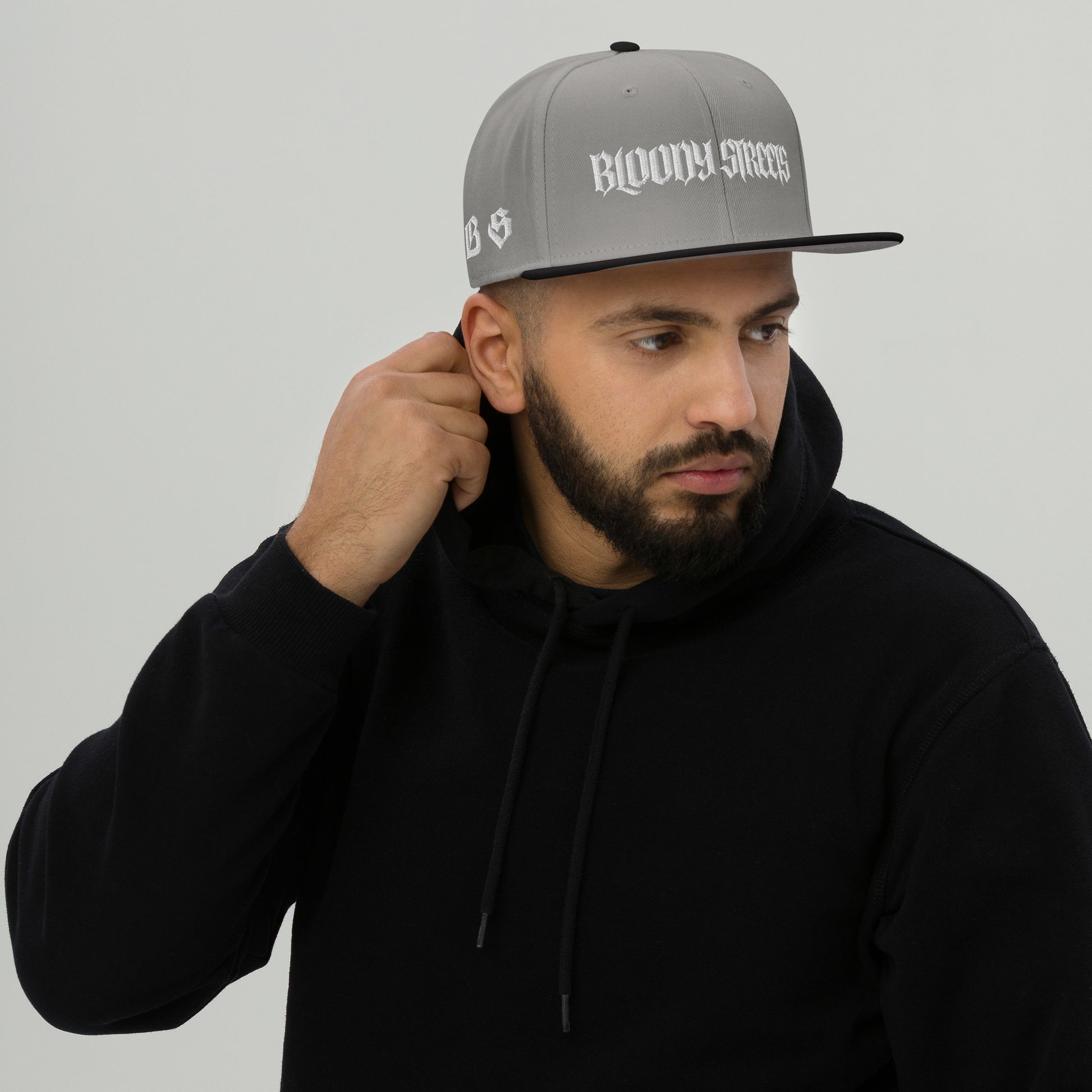 PREMIUM Bloody Streets Streetwear Snapback Cap - BLOODY-STREETS.DE Streetwear Herren und Damen Hoodies, T-Shirts, Pullis