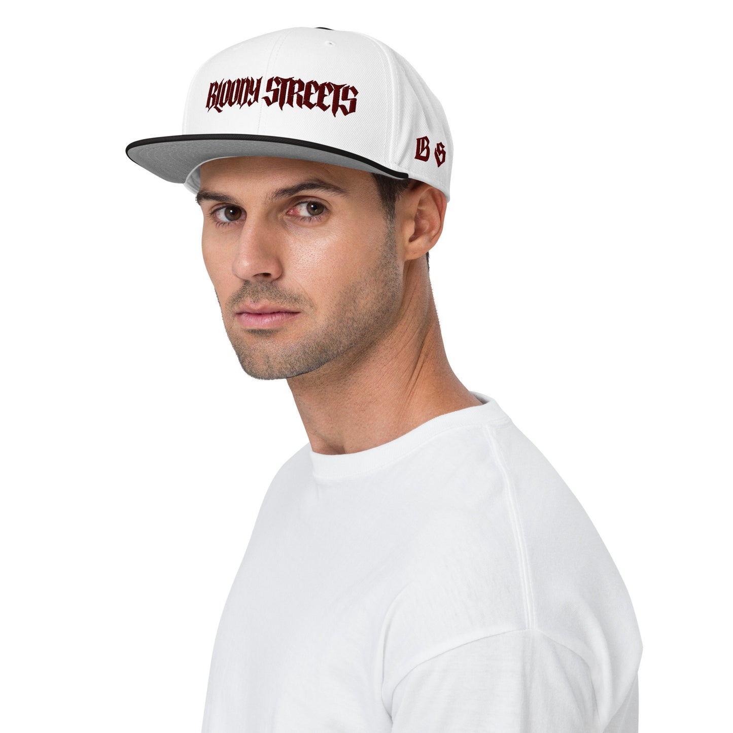 PREMIUM Bloody Streets Streetwear Snapback Cap - BLOODY-STREETS.DE Streetwear Herren und Damen Hoodies, T-Shirts, Pullis