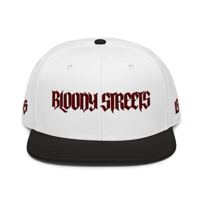 PREMIUM Bloody Streets Streetwear Snapback Cap - BLOODY-STREETS.DE Streetwear Herren und Damen Hoodies, T-Shirts, Pullis