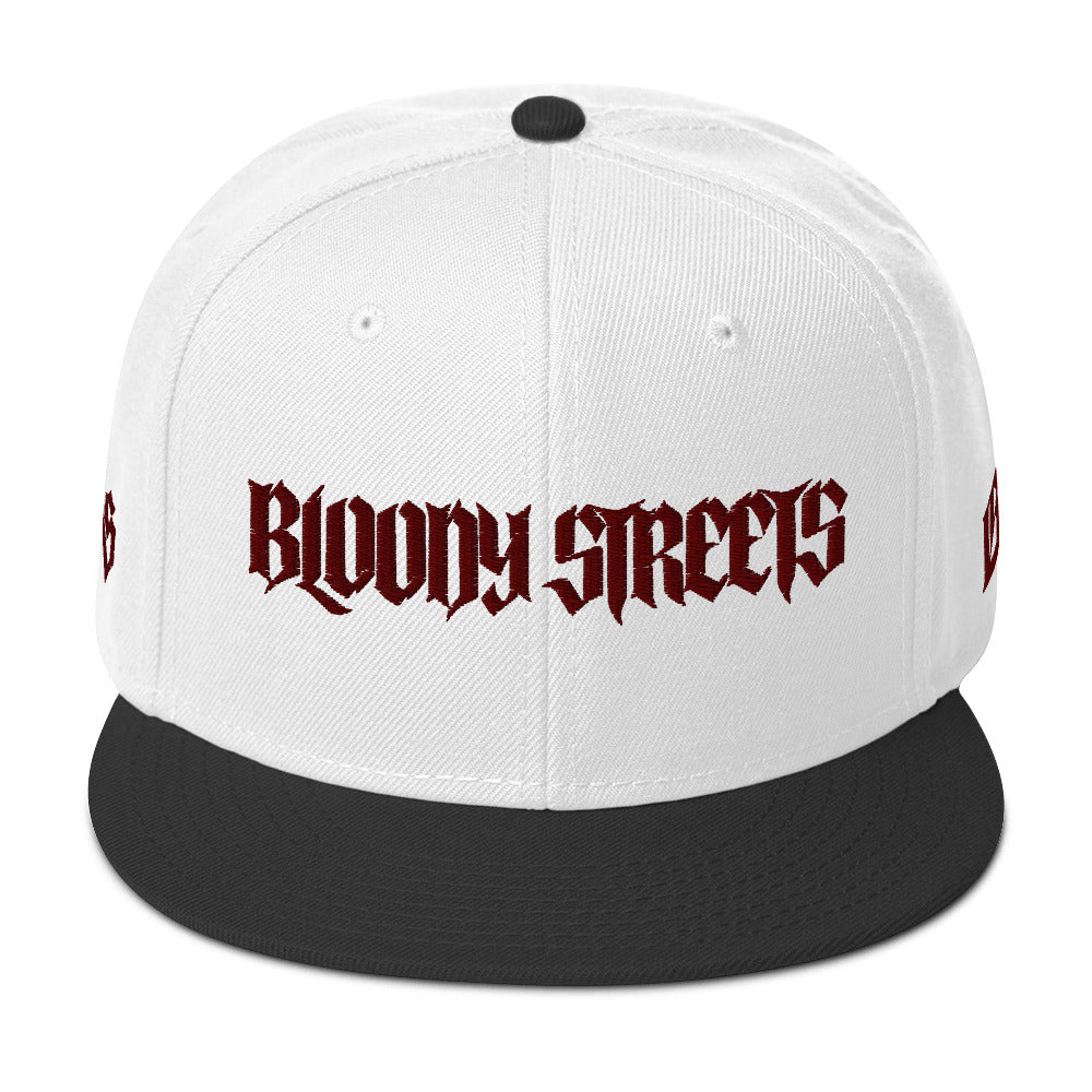 PREMIUM Bloody Streets Streetwear Snapback Cap - BLOODY-STREETS.DE Streetwear Herren und Damen Hoodies, T-Shirts, Pullis