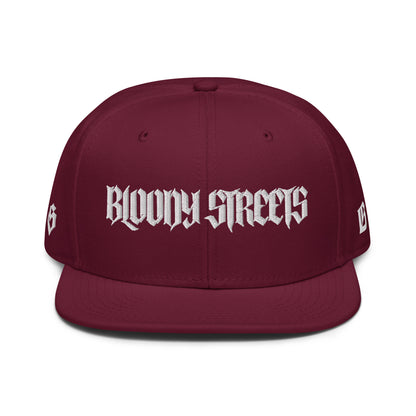 PREMIUM Bloody Streets Streetwear Snapback Cap - BLOODY-STREETS.DE Streetwear Herren und Damen Hoodies, T-Shirts, Pullis