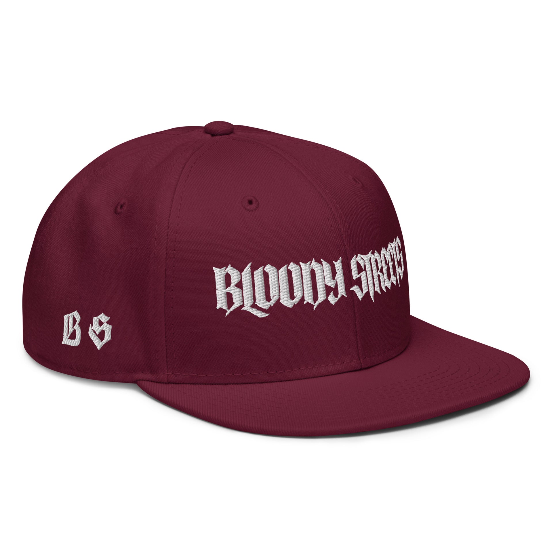 PREMIUM Bloody Streets Streetwear Snapback Cap - BLOODY-STREETS.DE Streetwear Herren und Damen Hoodies, T-Shirts, Pullis