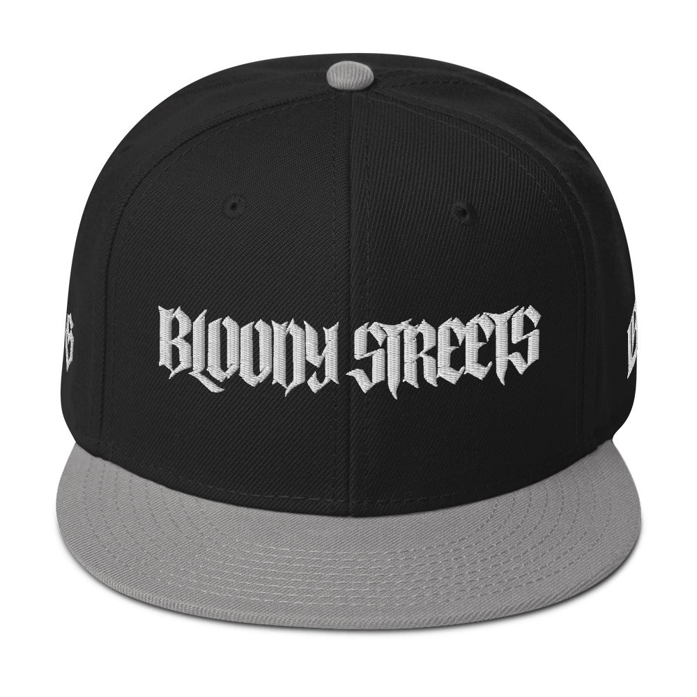 PREMIUM Bloody Streets Streetwear Snapback Cap - BLOODY-STREETS.DE Streetwear Herren und Damen Hoodies, T-Shirts, Pullis