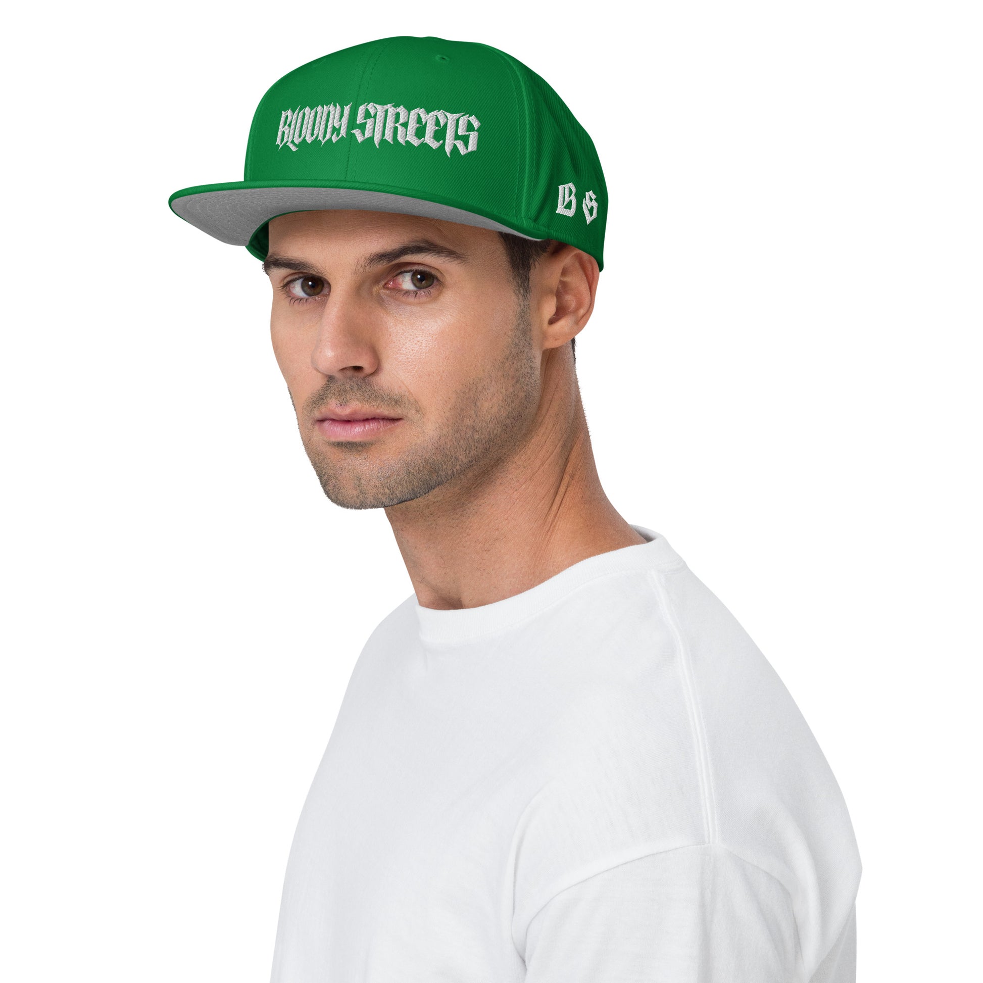 PREMIUM Bloody Streets Streetwear Snapback Cap - BLOODY-STREETS.DE Streetwear Herren und Damen Hoodies, T-Shirts, Pullis