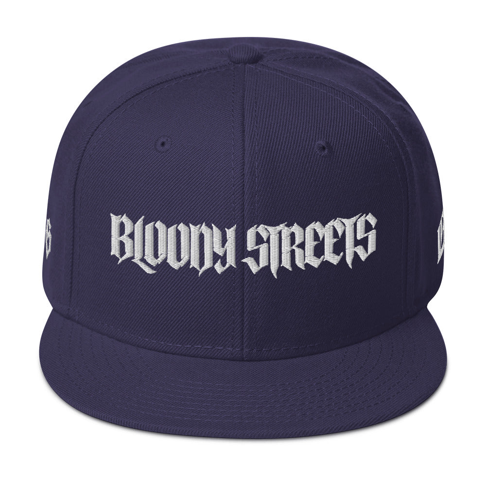 PREMIUM Bloody Streets Streetwear Snapback Cap - BLOODY-STREETS.DE Streetwear Herren und Damen Hoodies, T-Shirts, Pullis