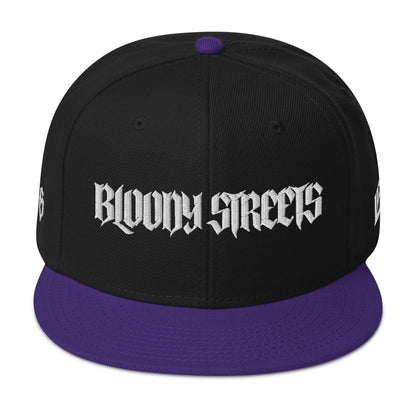 PREMIUM Bloody Streets Streetwear Snapback Cap - BLOODY-STREETS.DE Streetwear Herren und Damen Hoodies, T-Shirts, Pullis