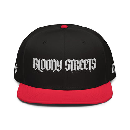 PREMIUM Bloody Streets Streetwear Snapback Cap - BLOODY-STREETS.DE Streetwear Herren und Damen Hoodies, T-Shirts, Pullis