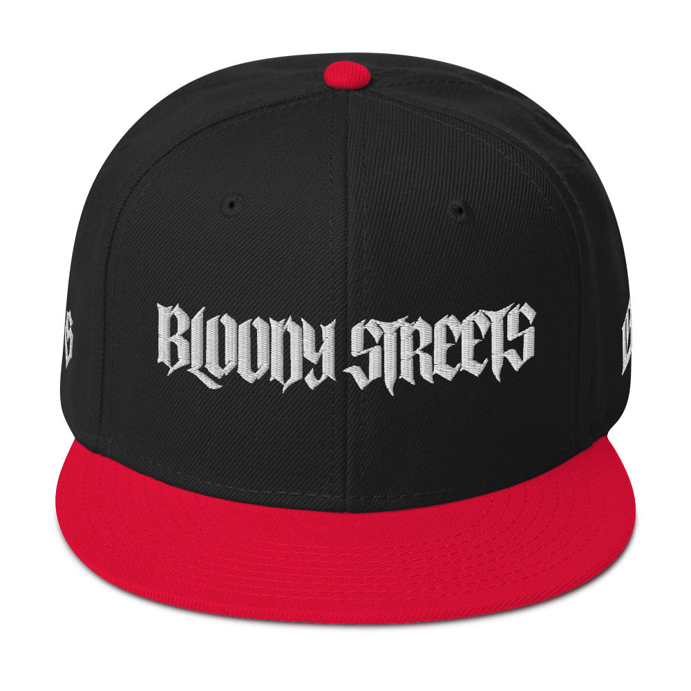 PREMIUM Bloody Streets Streetwear Snapback Cap - BLOODY-STREETS.DE Streetwear Herren und Damen Hoodies, T-Shirts, Pullis