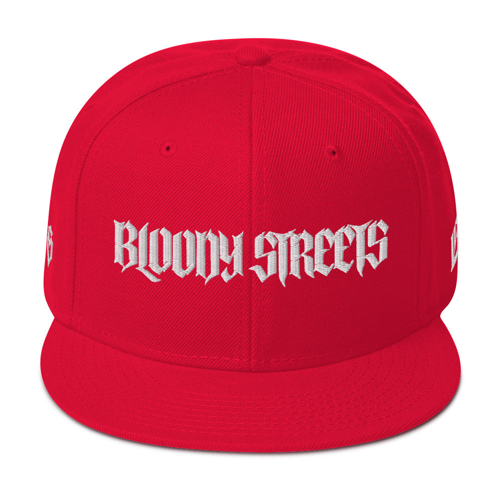 PREMIUM Bloody Streets Streetwear Snapback Cap - BLOODY-STREETS.DE Streetwear Herren und Damen Hoodies, T-Shirts, Pullis