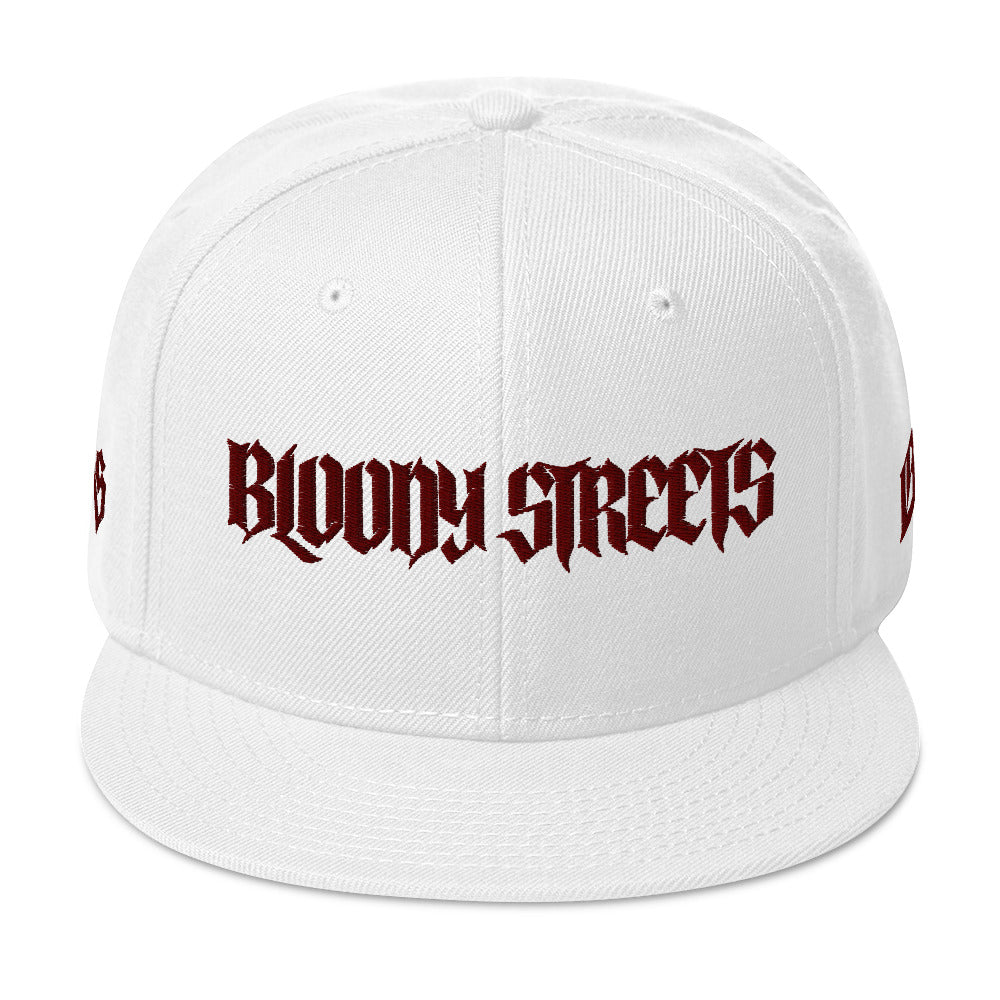 PREMIUM Bloody Streets Streetwear Snapback Cap - BLOODY-STREETS.DE Streetwear Herren und Damen Hoodies, T-Shirts, Pullis