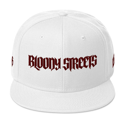 PREMIUM Bloody Streets Streetwear Snapback Cap - BLOODY-STREETS.DE Streetwear Herren und Damen Hoodies, T-Shirts, Pullis