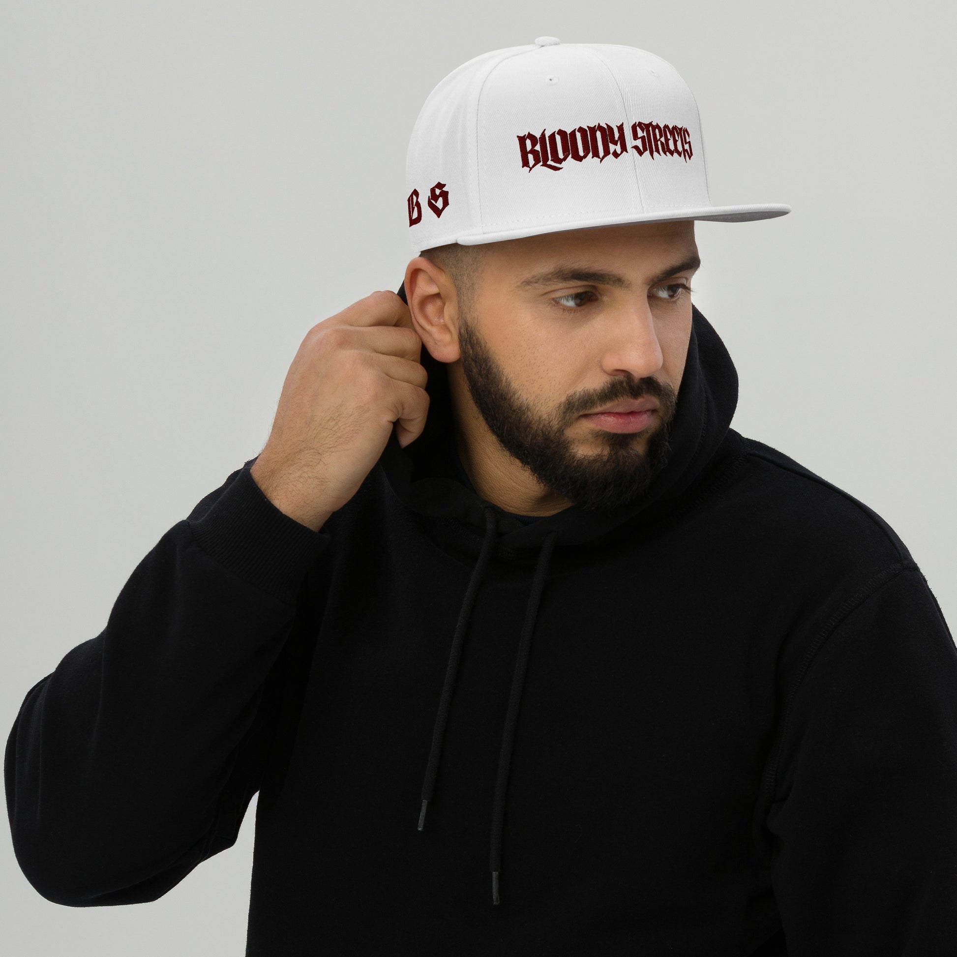 PREMIUM Bloody Streets Streetwear Snapback Cap - BLOODY-STREETS.DE Streetwear Herren und Damen Hoodies, T-Shirts, Pullis