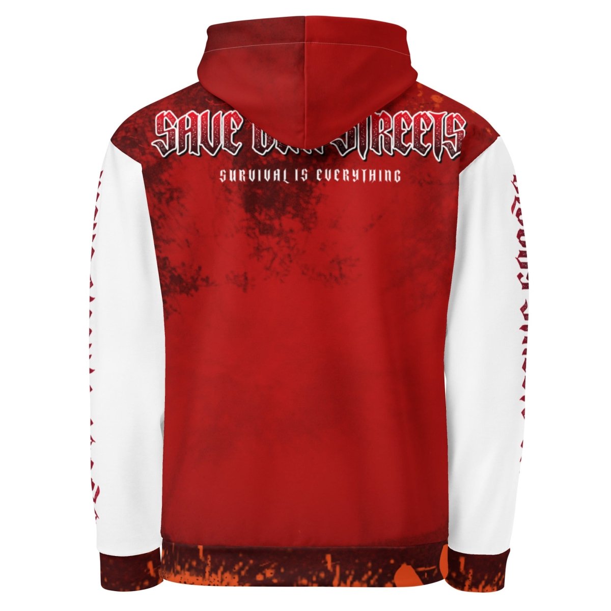 Streetwear Hoodie BLOOD - LINE V1 - BLOODY - STREETS.DE Streetwear Herren und Damen Hoodies, T - Shirts, Pullis