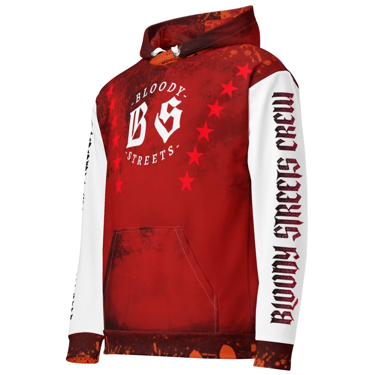 Streetwear Hoodie BLOOD - LINE V3 - BLOODY - STREETS.DE Streetwear Herren und Damen Hoodies, T - Shirts, Pullis