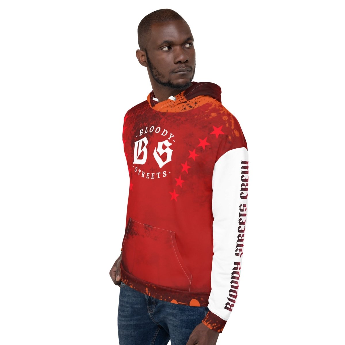 Streetwear Hoodie BLOOD - LINE V3 - BLOODY - STREETS.DE Streetwear Herren und Damen Hoodies, T - Shirts, Pullis