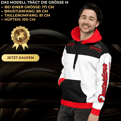 Streetwear Hoodie BS OUTSIDERS Unisex V2 - BLOODY - STREETS.DE Streetwear Herren und Damen Hoodies, T-Shirts, Pullis