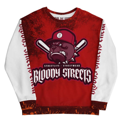 Streetwear Pullover BLOOD - LINE V2 - BLOODY - STREETS.DE Streetwear Herren und Damen Hoodies, T - Shirts, Pullis