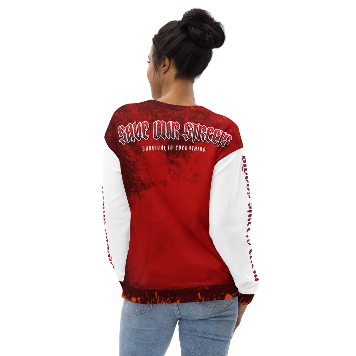 Streetwear Pullover BLOOD - LINE V2 - BLOODY - STREETS.DE Streetwear Herren und Damen Hoodies, T - Shirts, Pullis