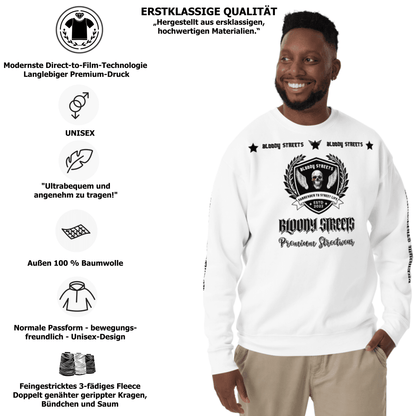 Streetwear Pullover Bloody Streets NBG - Street Loyalty V2 - BLOODY - STREETS.DE Streetwear Herren und Damen Hoodies, T-Shirts, Pullis