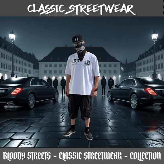 Streetwear T-Shirt "OGC" Schwere und oversized - BLOODY - STREETS.DE Streetwear Herren und Damen Hoodies, T-Shirts, Pullis