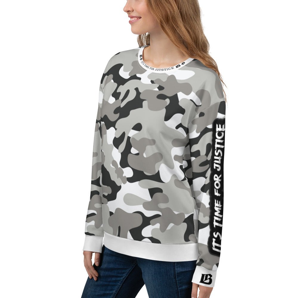 Streetwear Unisex - Pullover - IT'S TIME FOR JUSTICE - BLOODY - STREETS.DE Streetwear Herren und Damen Hoodies, T - Shirts, Pullis