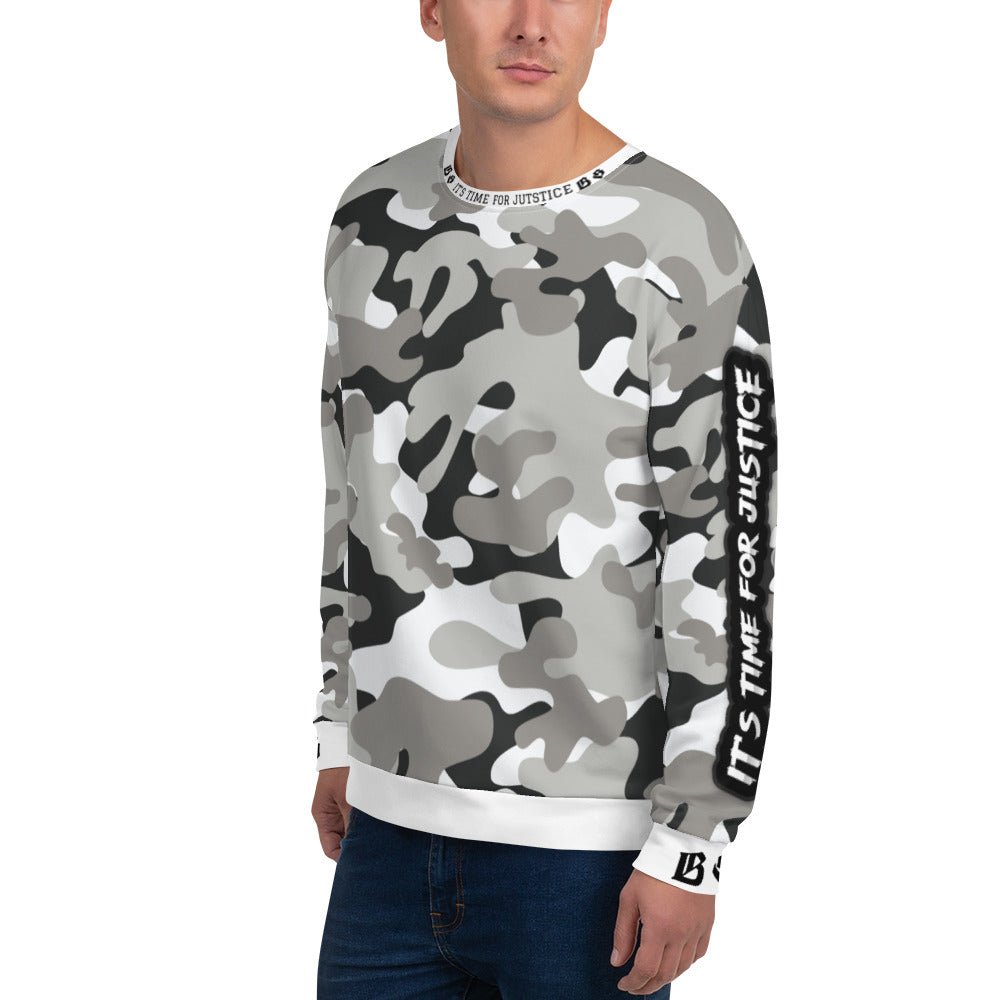 Streetwear Unisex - Pullover - IT'S TIME FOR JUSTICE - BLOODY - STREETS.DE Streetwear Herren und Damen Hoodies, T - Shirts, Pullis