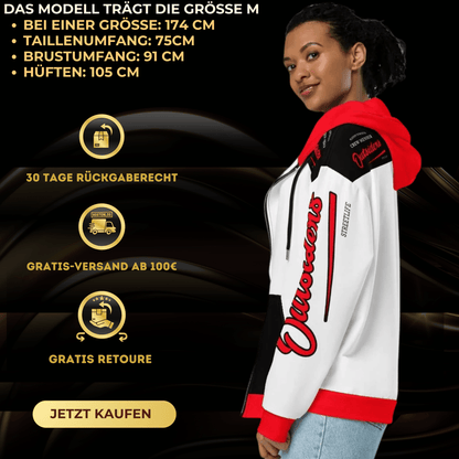 Streetwear Zip Hoodie BS OUTSIDERS V2 - BLOODY - STREETS.DE Streetwear Herren und Damen Hoodies, T-Shirts, Pullis