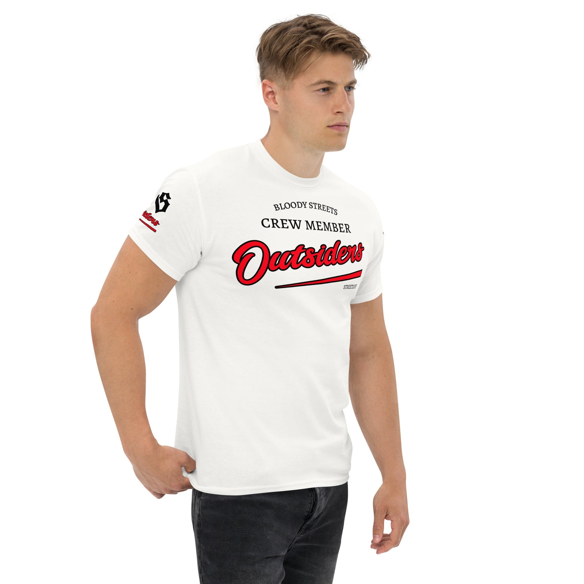 Streetwear T-Shirt Herren- BS OUTSIDERS - BLOODY-STREETS.DE Streetwear Herren und Damen Hoodies, T-Shirts, Pullis