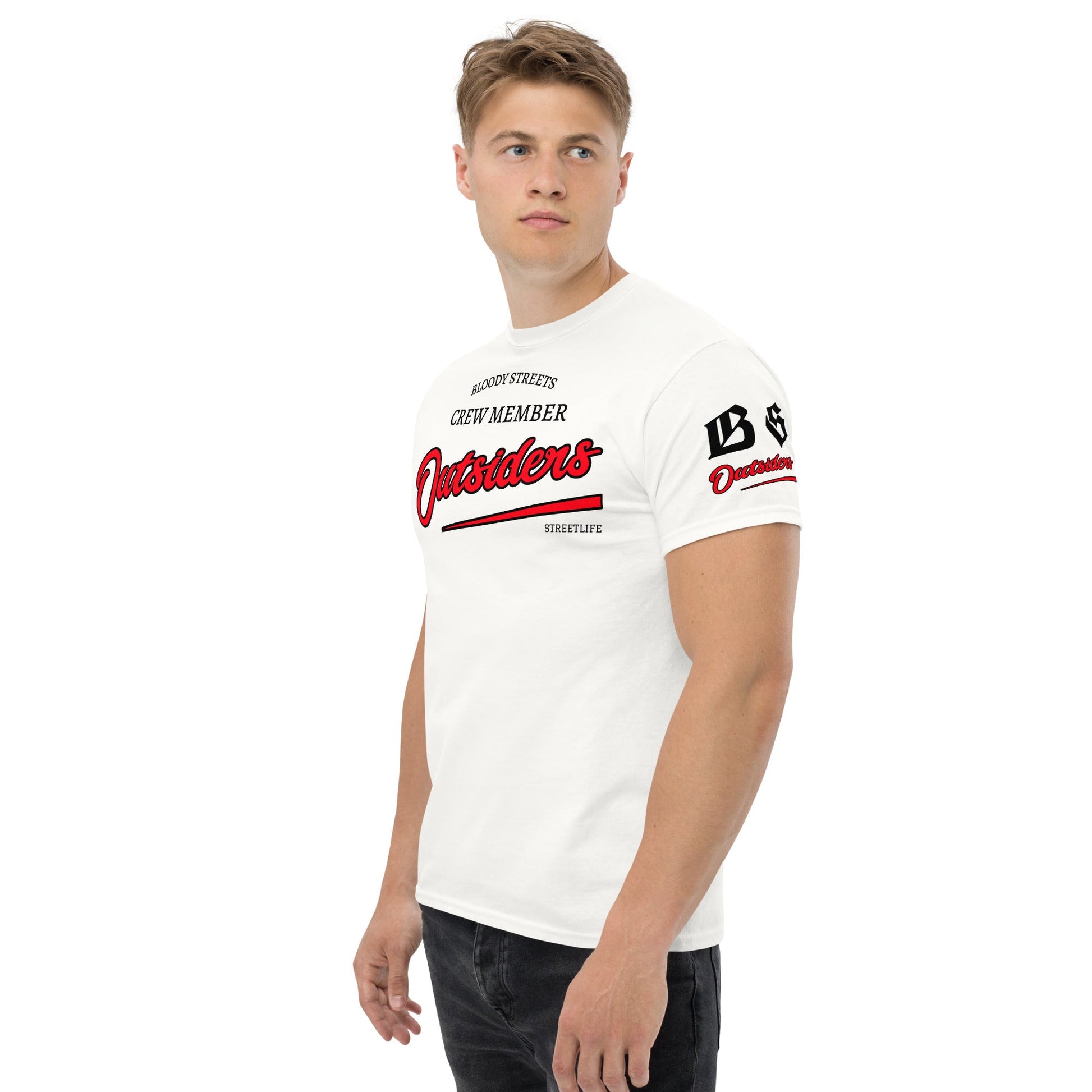 Streetwear T-Shirt Herren- BS OUTSIDERS - BLOODY-STREETS.DE Streetwear Herren und Damen Hoodies, T-Shirts, Pullis