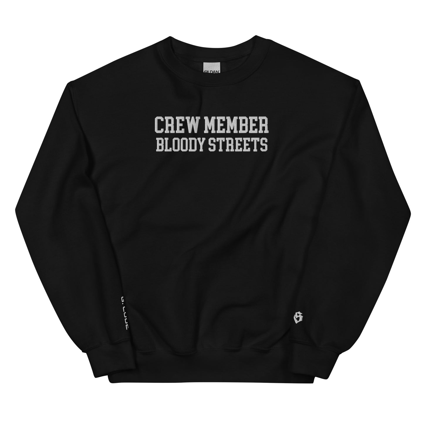 CLEAN Crew Member Stickerei Streetwear Pullover - BLOODY-STREETS.DE Streetwear Herren und Damen Hoodies, T-Shirts, Pullis