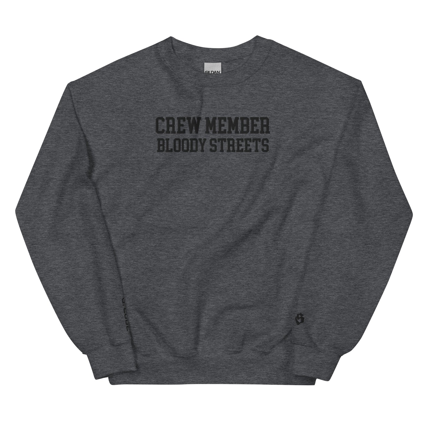 CLEAN Crew Member Stickerei Streetwear Pullover - BLOODY-STREETS.DE Streetwear Herren und Damen Hoodies, T-Shirts, Pullis