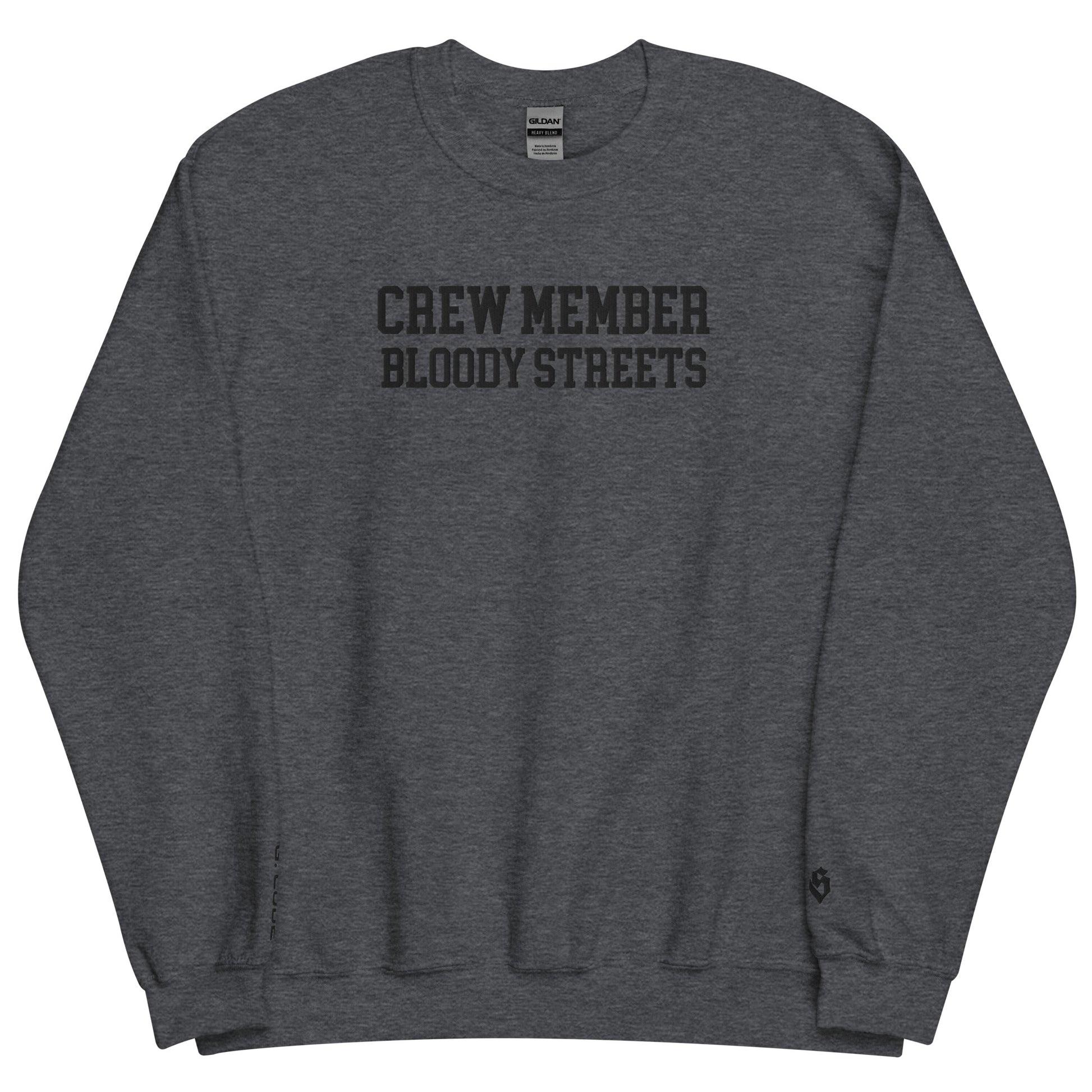 CLEAN Crew Member Stickerei Streetwear Pullover - BLOODY-STREETS.DE Streetwear Herren und Damen Hoodies, T-Shirts, Pullis