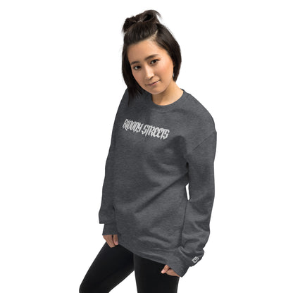 Bloody Streets Clean Version Stickerei Unisex- Streetwear Pullover