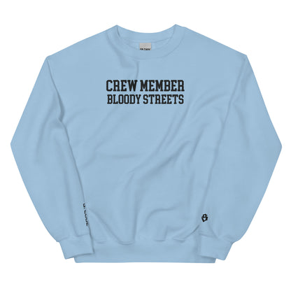 CLEAN Crew Member Stickerei Streetwear Pullover - BLOODY-STREETS.DE Streetwear Herren und Damen Hoodies, T-Shirts, Pullis