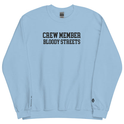 CLEAN Crew Member Stickerei Streetwear Pullover - BLOODY-STREETS.DE Streetwear Herren und Damen Hoodies, T-Shirts, Pullis